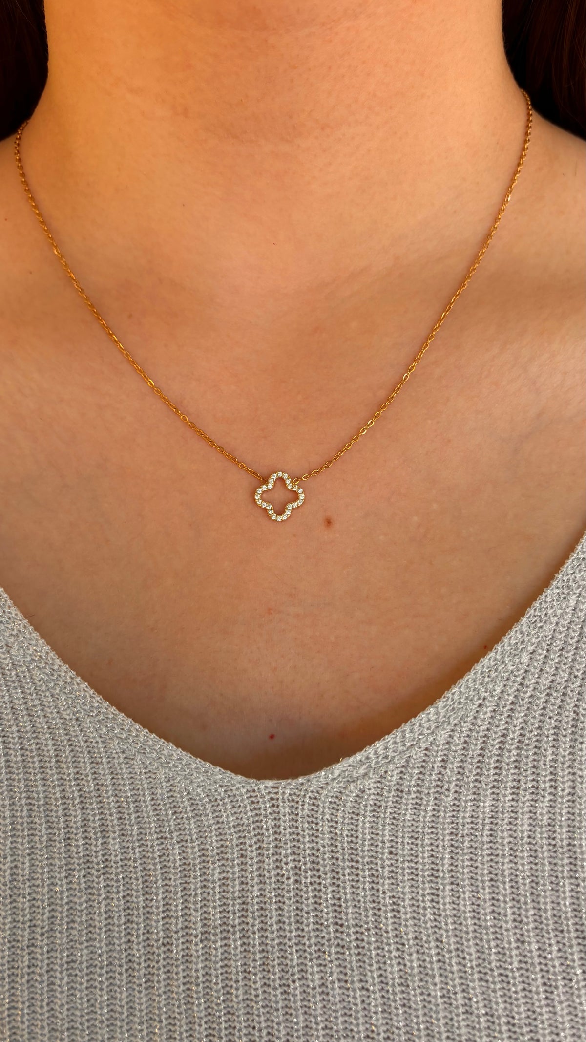 Collier Trèfle