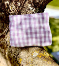 Trousse fait main Vichy Violet