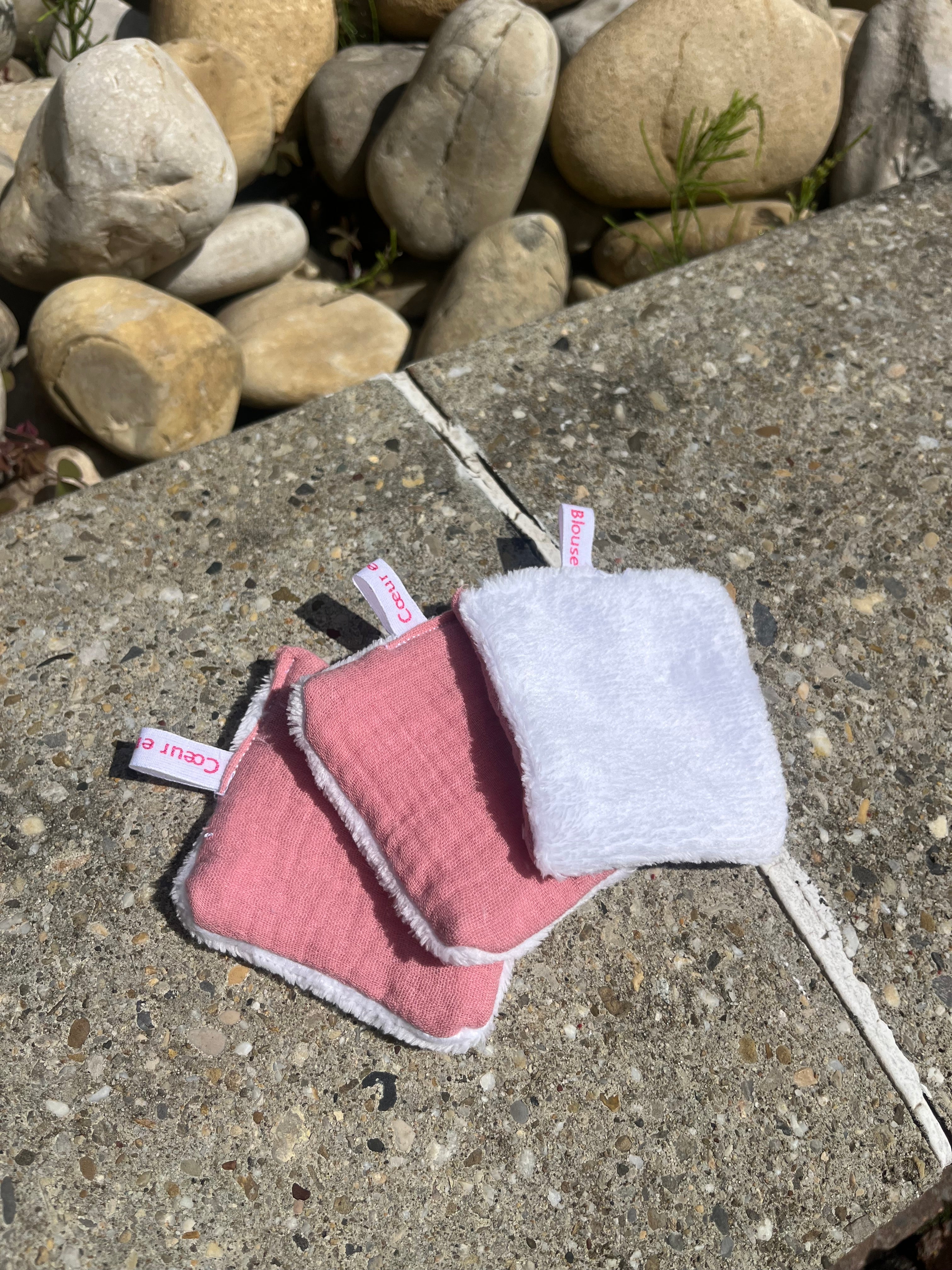 Coton Démaquillant Rose