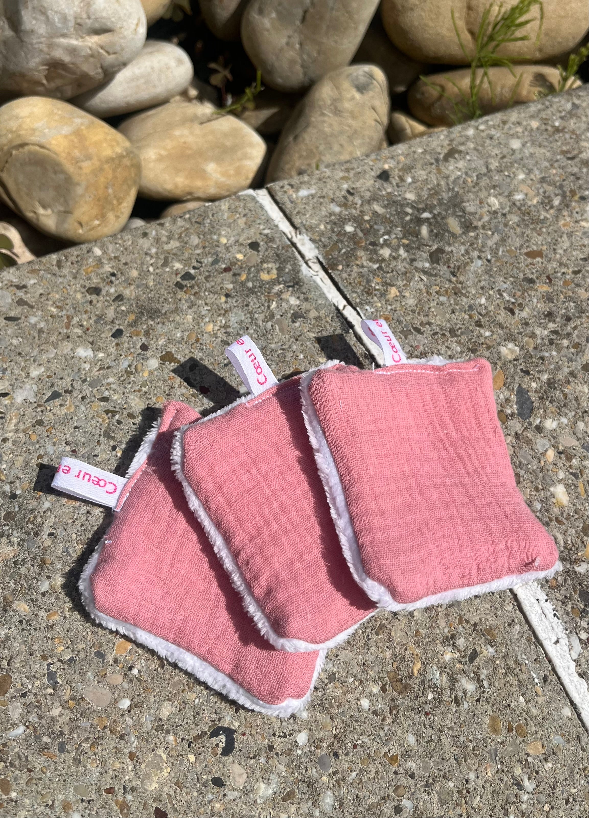 Coton Démaquillant Rose