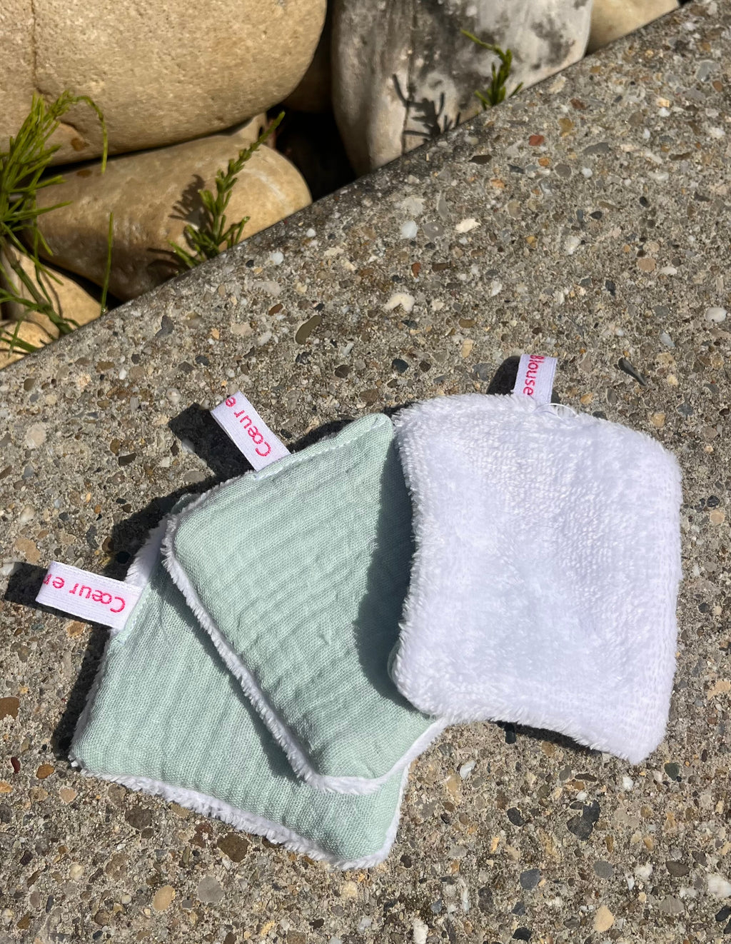Coton Démaquillant Vert