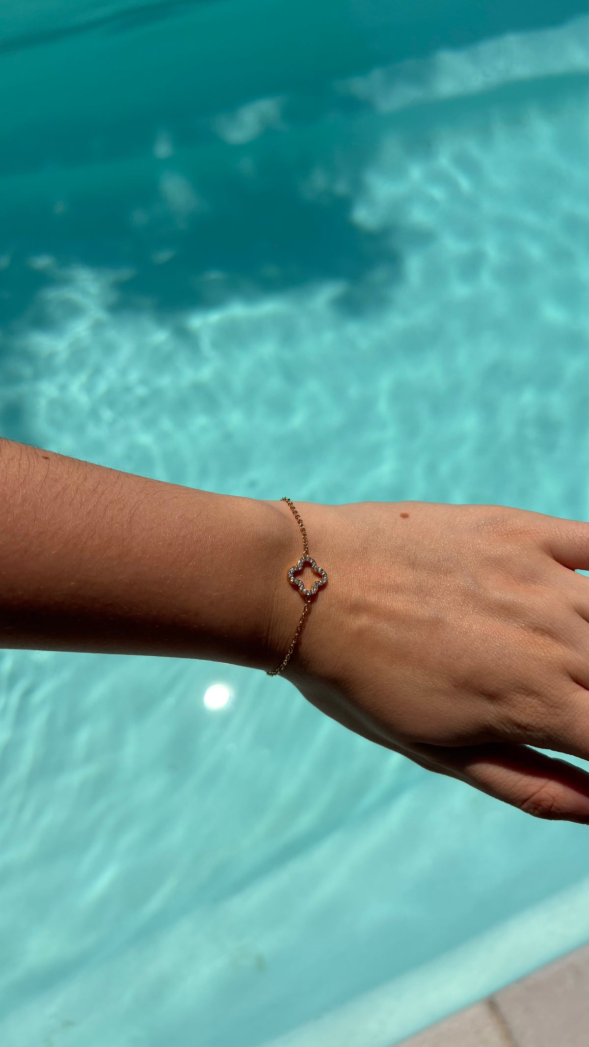 Bracelet trèfle
